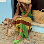 Kalina – Elegantes Figurbetontes Maxikleid