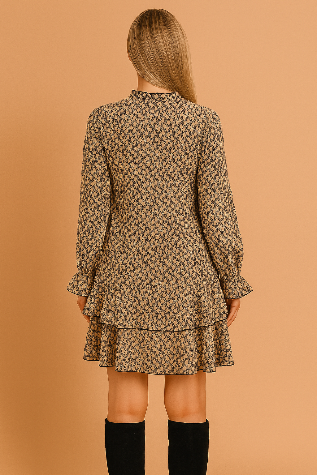 CHARICE | Elegantes Langarmkleid 2