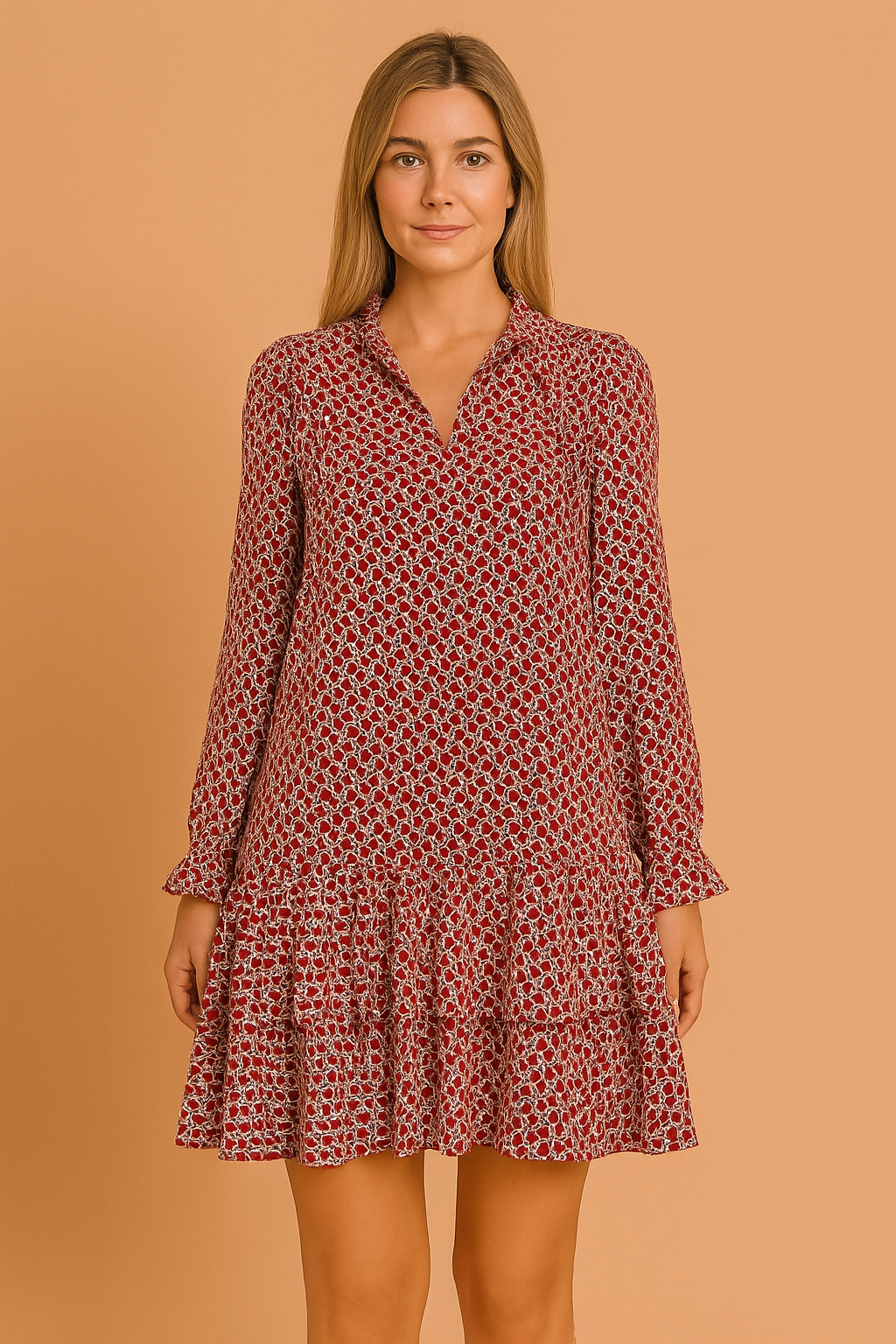 CHARICE | Elegantes Langarmkleid 3