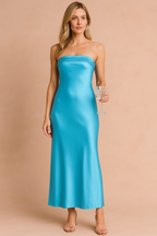 LYNITH | Schulterfreies Maxikleid 3