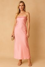 LYNITH | Schulterfreies Maxikleid 4