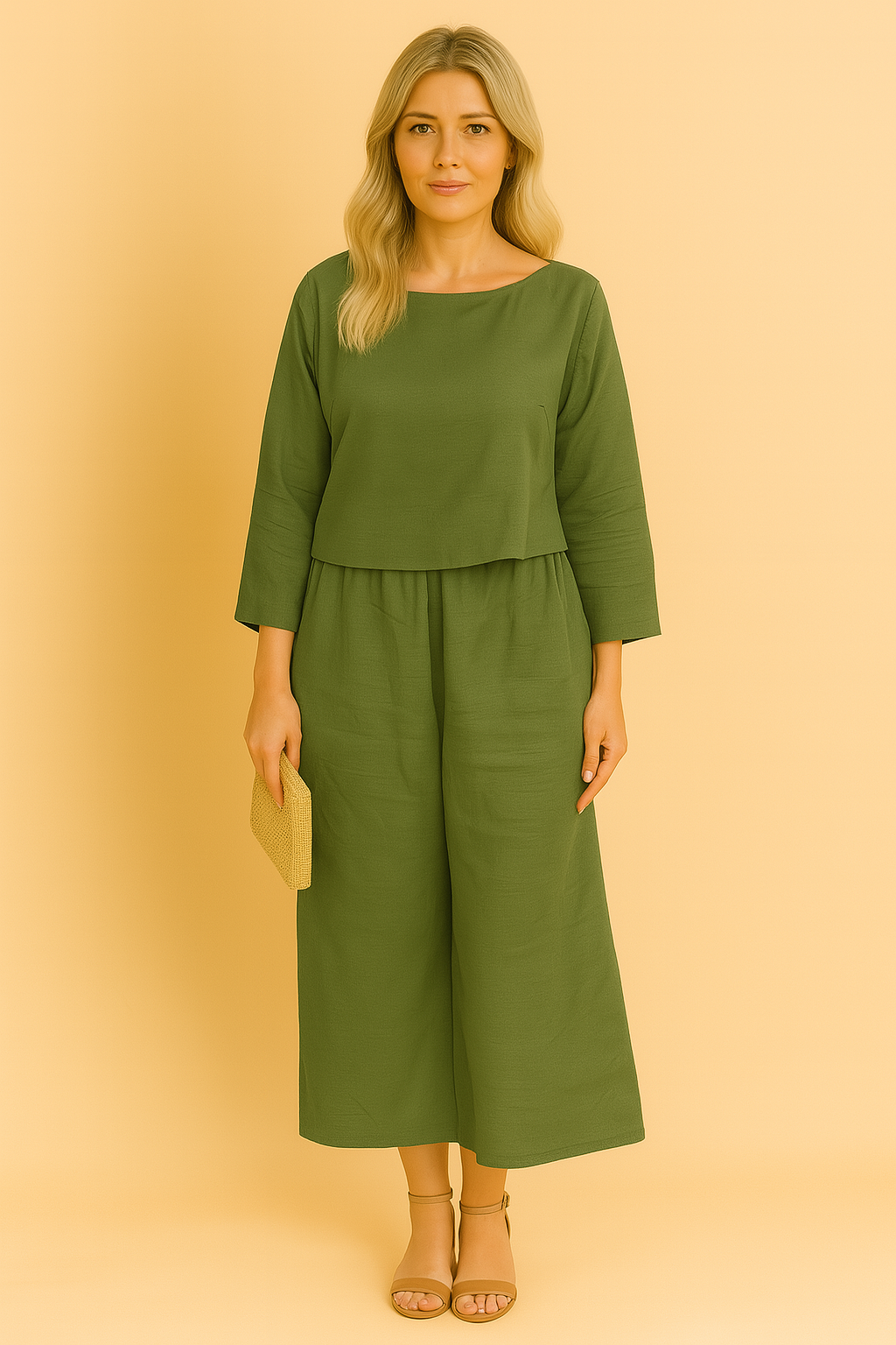 Lily | Luftiges zweiteiliges Leinen-Set 3