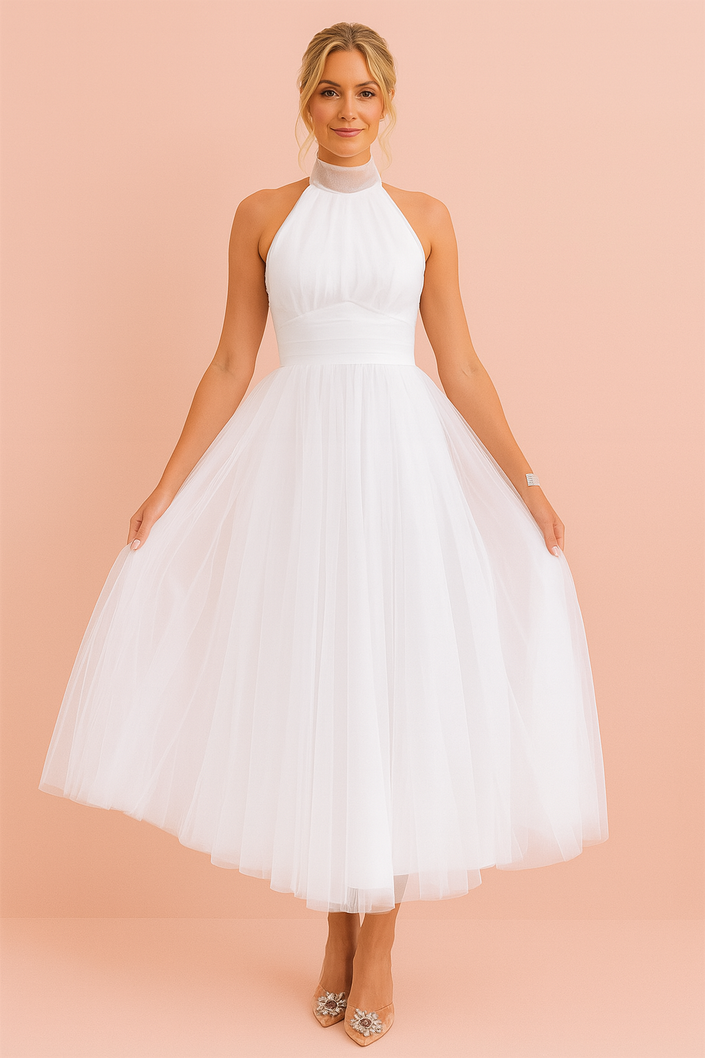 Sophie | Elegantes ausgestelltes Kleid 0