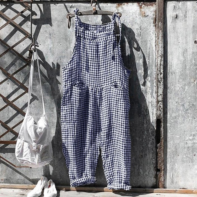 Aelira – Trendiger Leinen-Jumpsuit